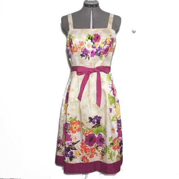 Jessica Howard Dresses & Skirts - Jessica Howard Floral A-Line Dress 8